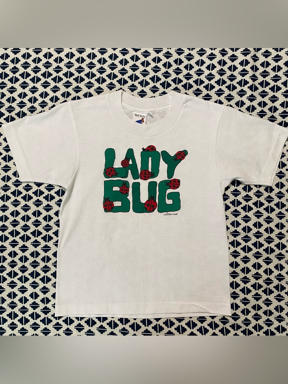 Vintage Stephen Joseph Kid Tee Lady Bug Single Stitch